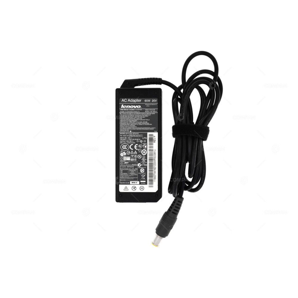 42T4417 LENOVO AC ADAPTER 65W 20V 3.25A FOR LAPTOPS THINKPAD SERIES 42T4416, PA-1650-54I